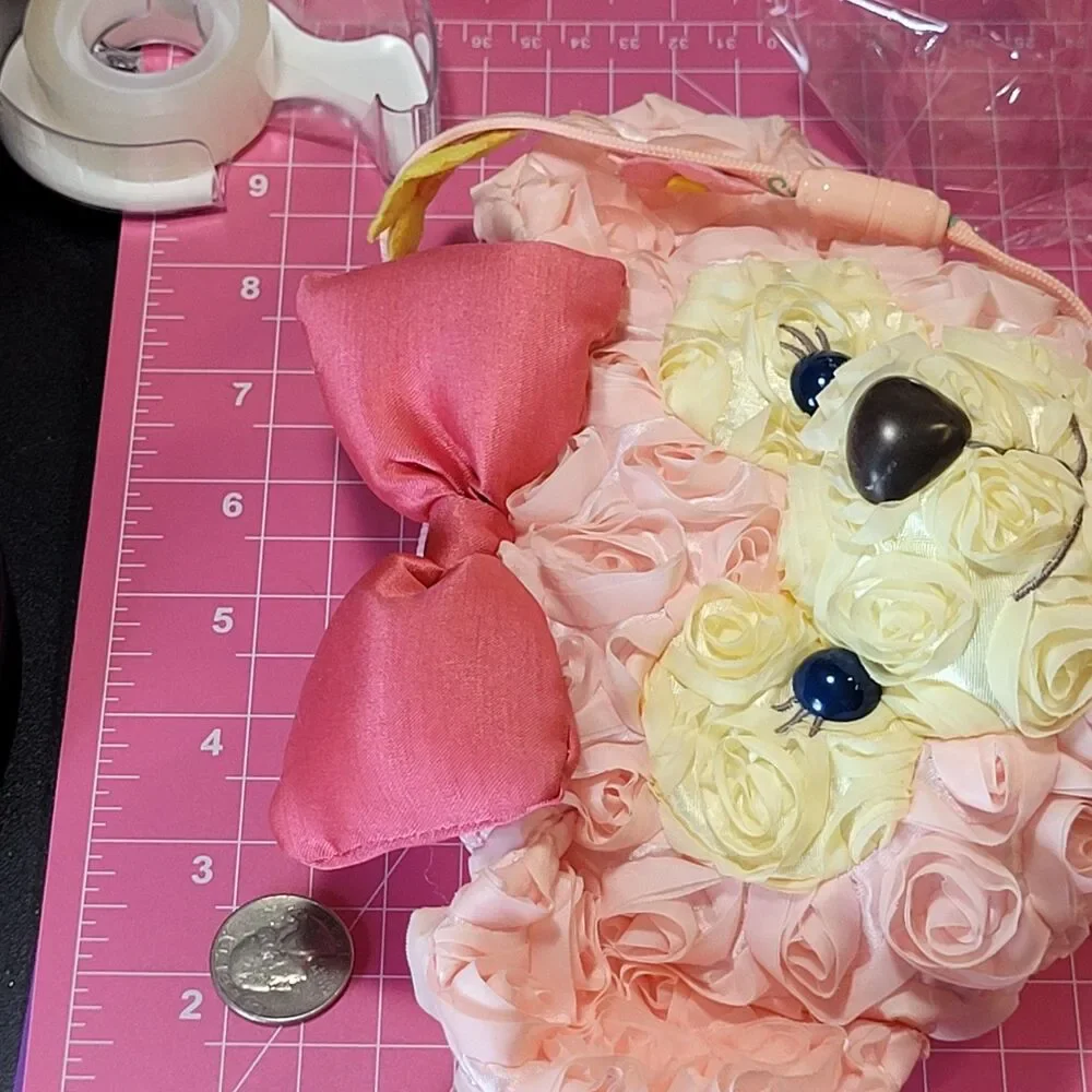 ShellieMay - Tokyo DisneySea Spring Voyage Pink Flower Pochette Bag